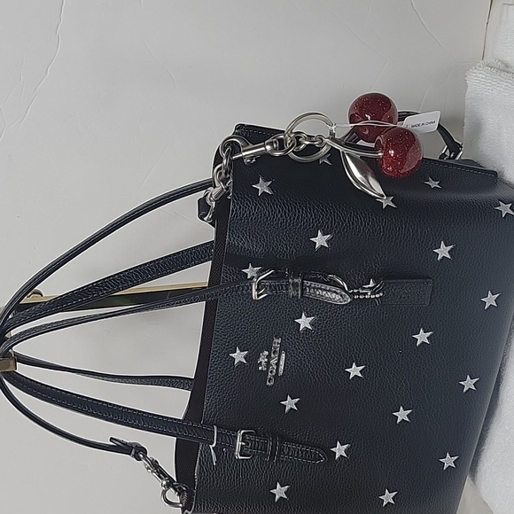 Colorful Cherry Charm Bag Charm/Key Chain - Picture 4 of 4